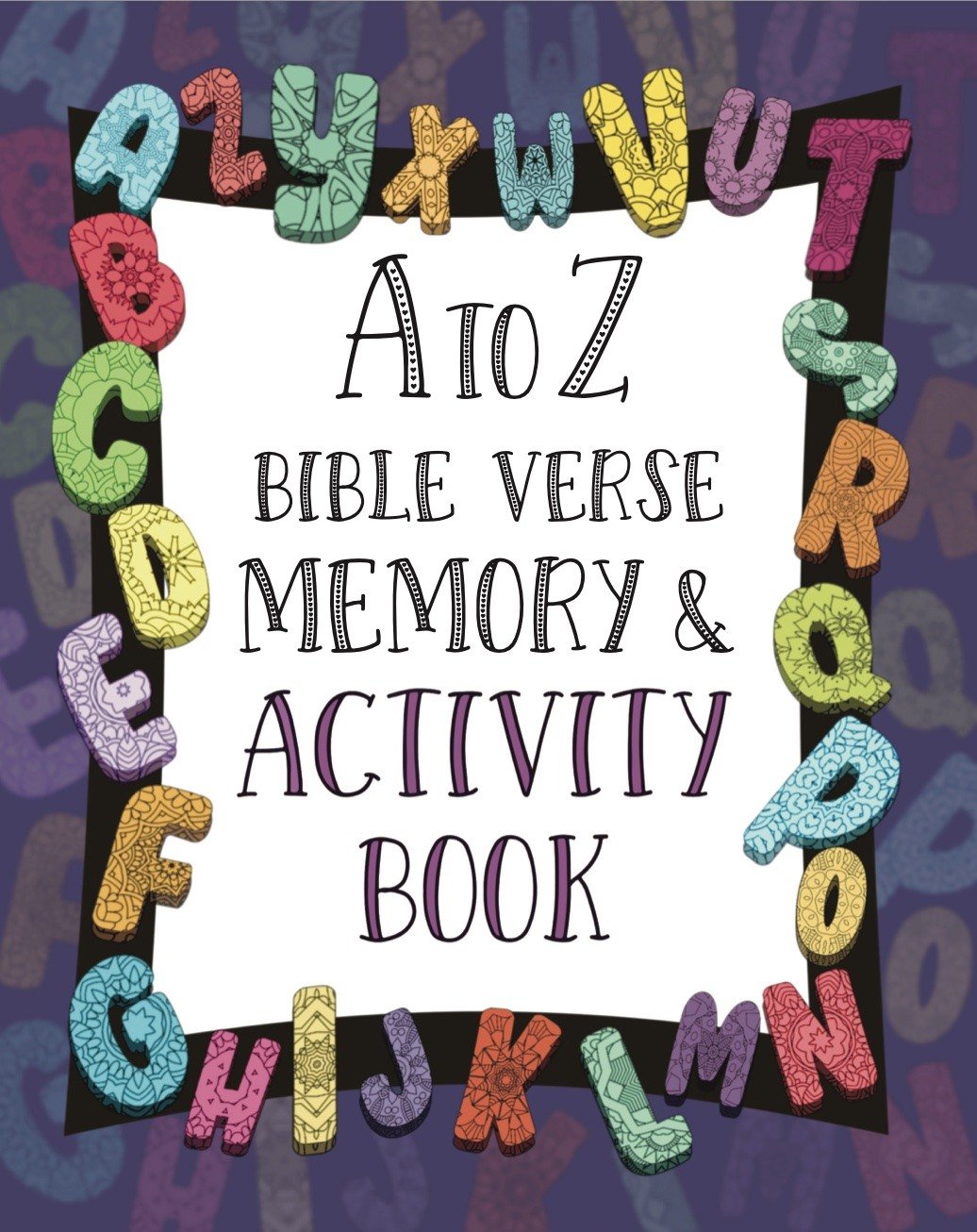 A to Z Bible Verse Memory & Activity Book